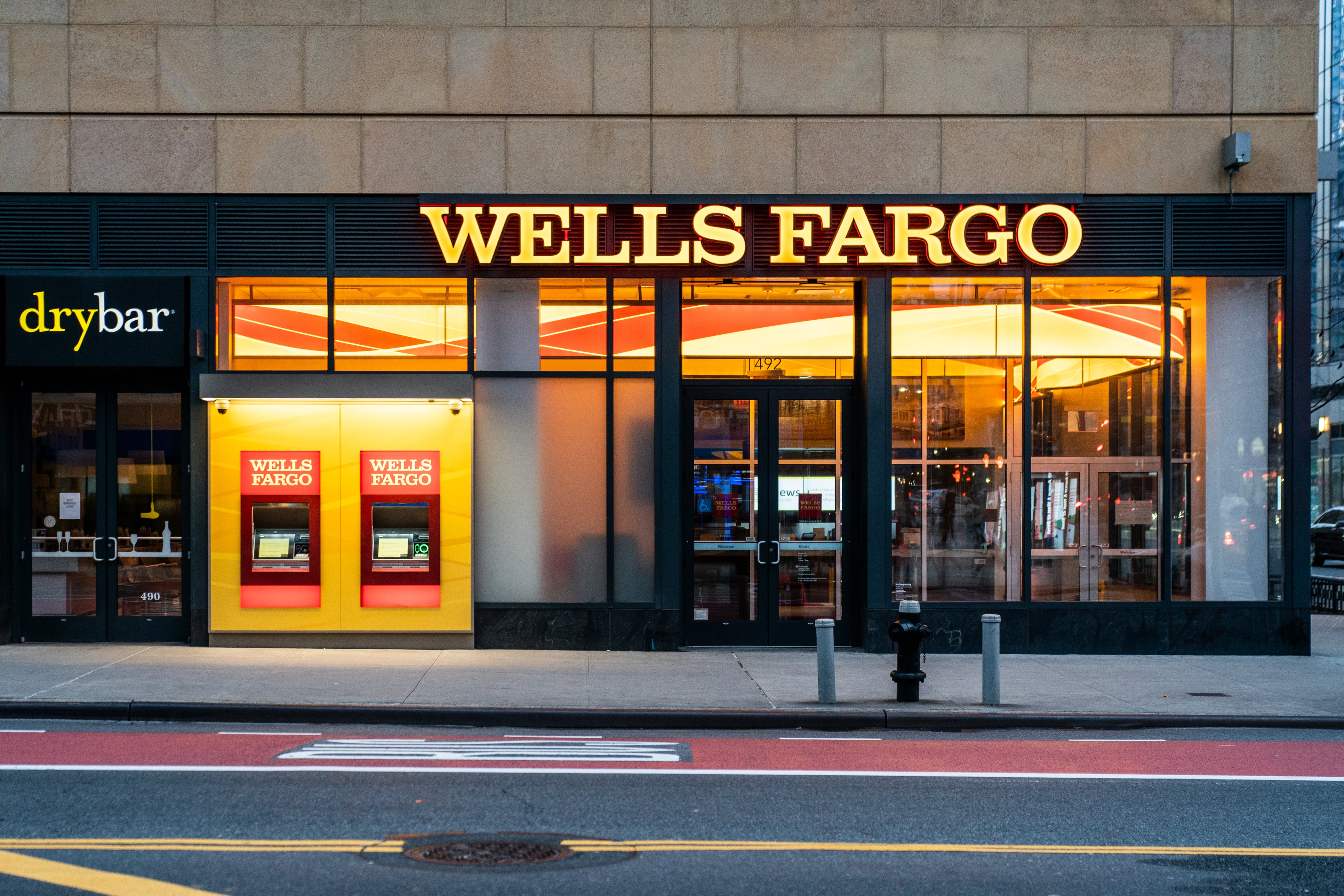 Modern bank lobby featuring digital asset tickers and crypto branding for U.S. Bank, Citigroup, Bank of America, and PNC Bank, highlighting institutional crypto adoption in 2024.
