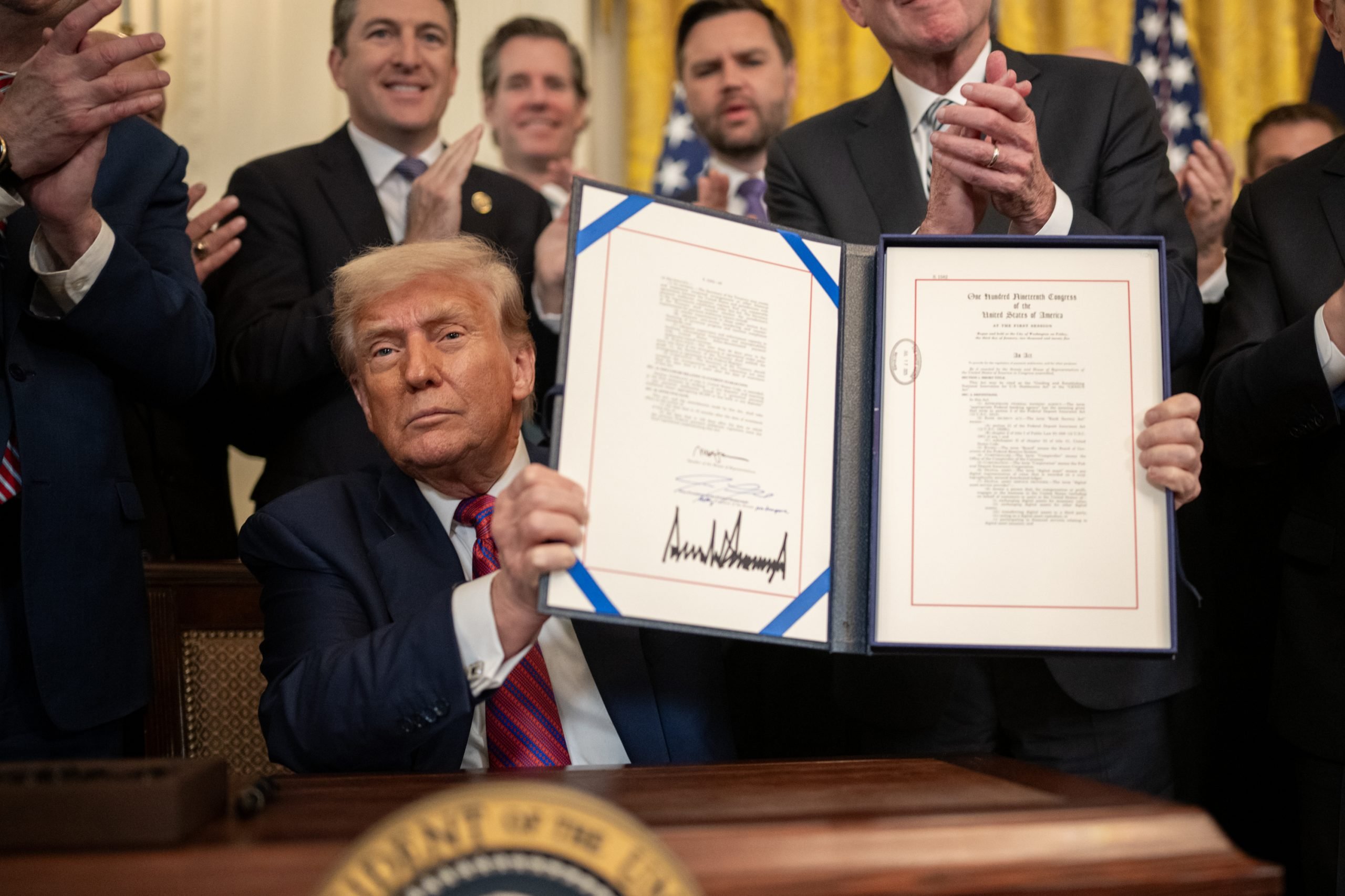 Genius Act US stablecoin regulation 2025