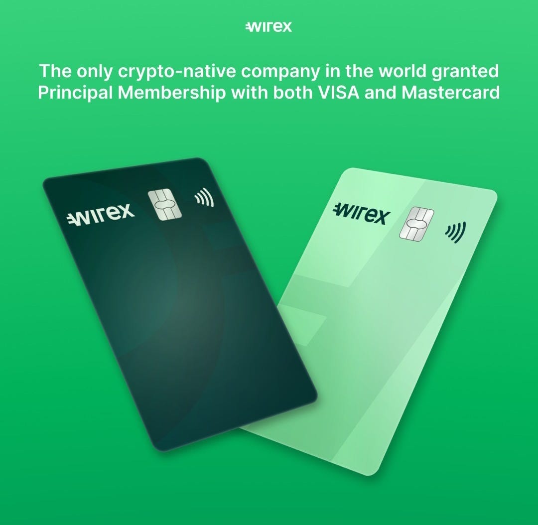 Wirex crypto card logo