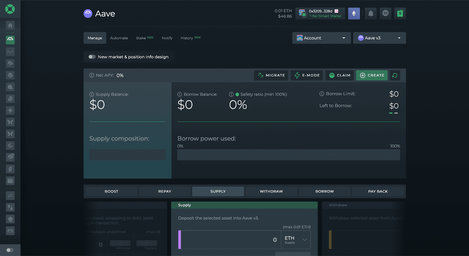 Monerium stablecoin savings DeFi staking interface